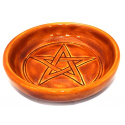 Pentacle Ceramic Dish Brown 04